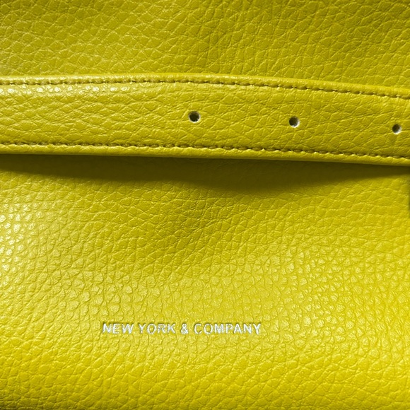 New York &. Co. Yellow Belted Fanny Pack - Picture 10 of 13
